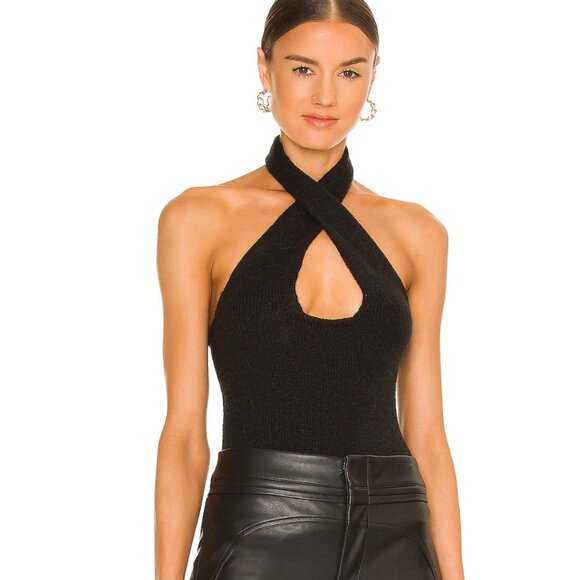 Musier Paris Samantha Top in Black size 4 - Picture 1 of 2